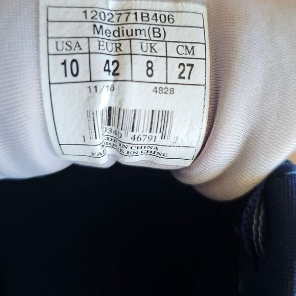 Brooks Ghost 11 Running Shoes Sz 10 Blue Purple Lightweight Cushion Sneakers - Picture 12 of 12